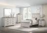 Leighton - Panel Bedroom Set White by Crown Mark | Bel Furniture