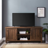 Classic Grooved Door TV Stand For Tvs Up To 65" by Walker Edison | Bel Furniture