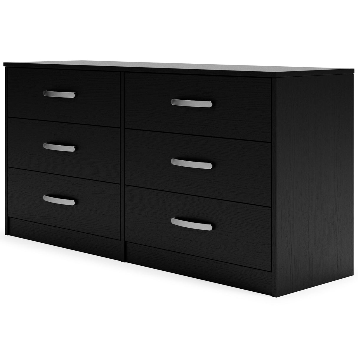 Finch - Black - Six Drawer Dresser - 29'' Height by Signature Design by Ashley® | Bel Furniture