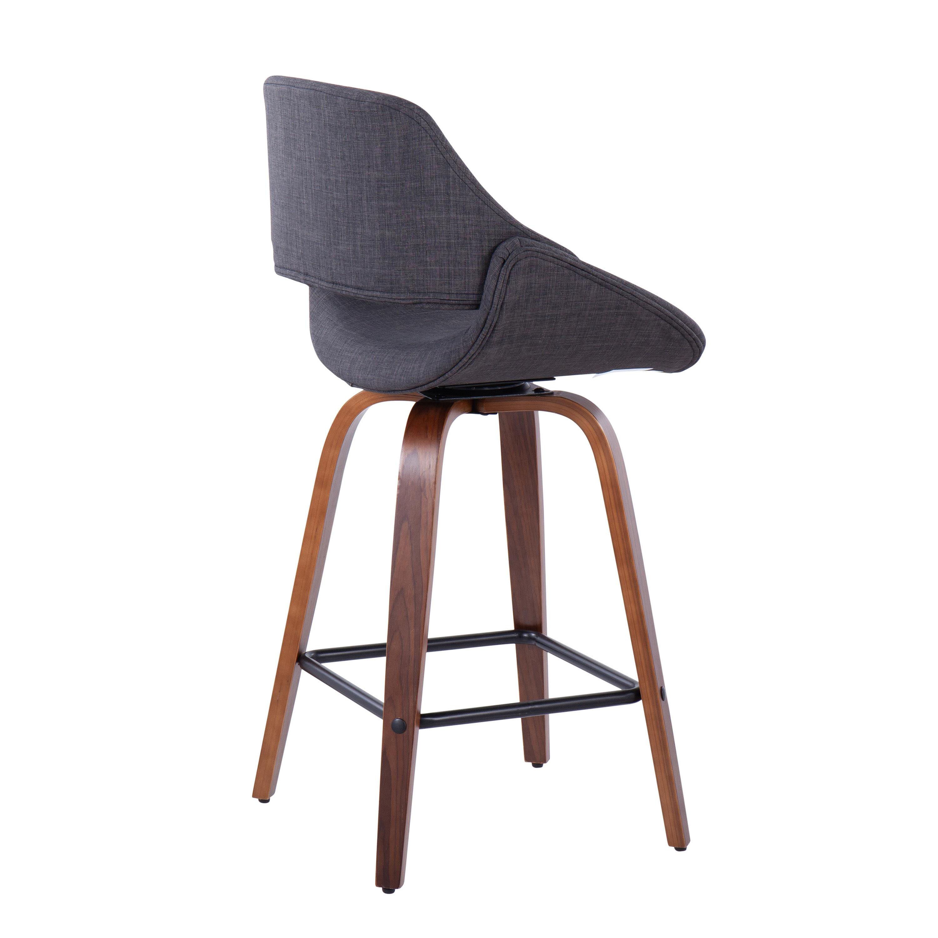 Fabrico - Mid-Century Modern, Counter Stool (Set of 2)