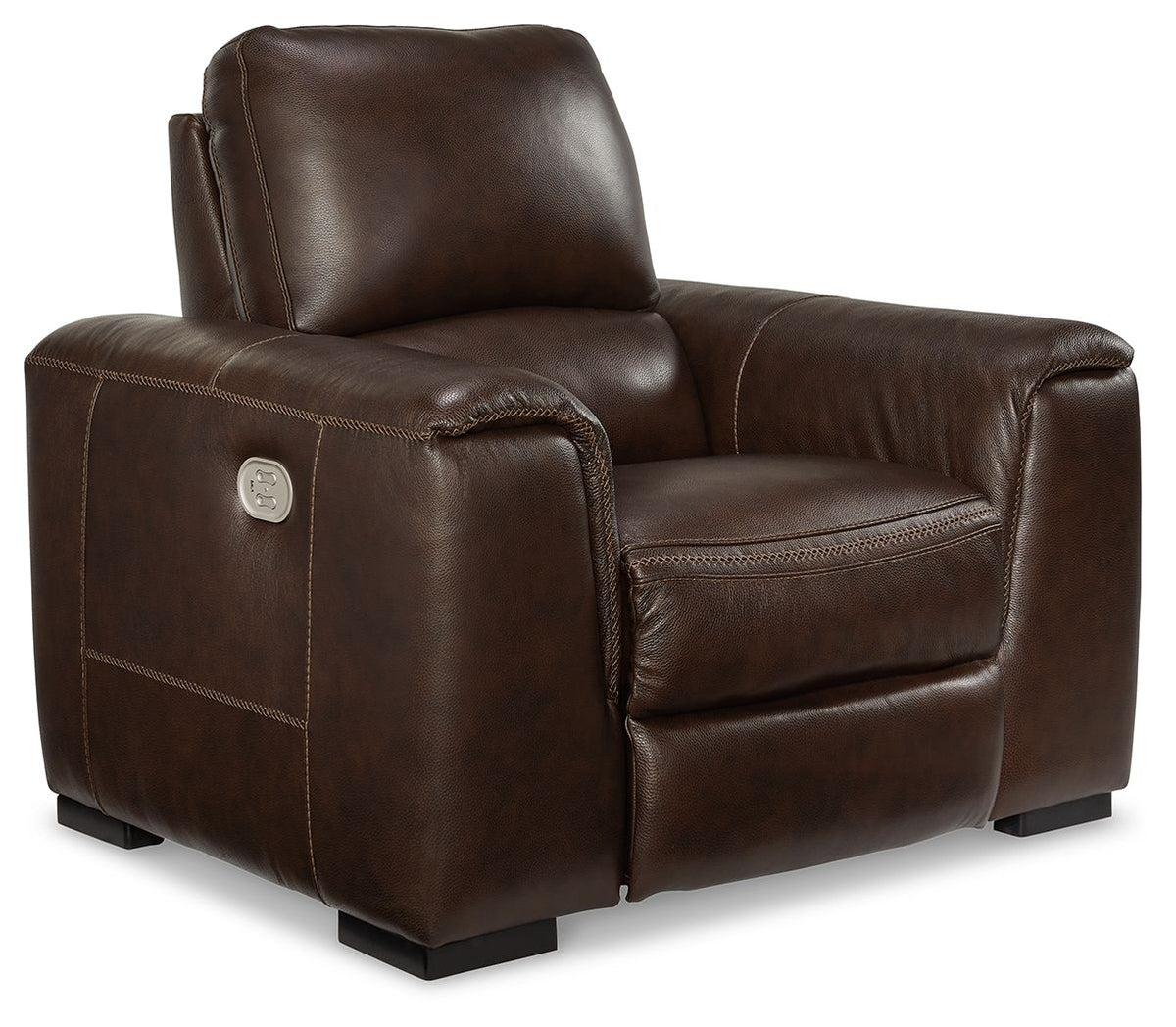 Alessandro PWR Recliner/Adj Headrest Walnut