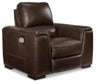 Alessandro - Power Recliner Dark Brown by Signature Design by Ashley® | Bel Furniture