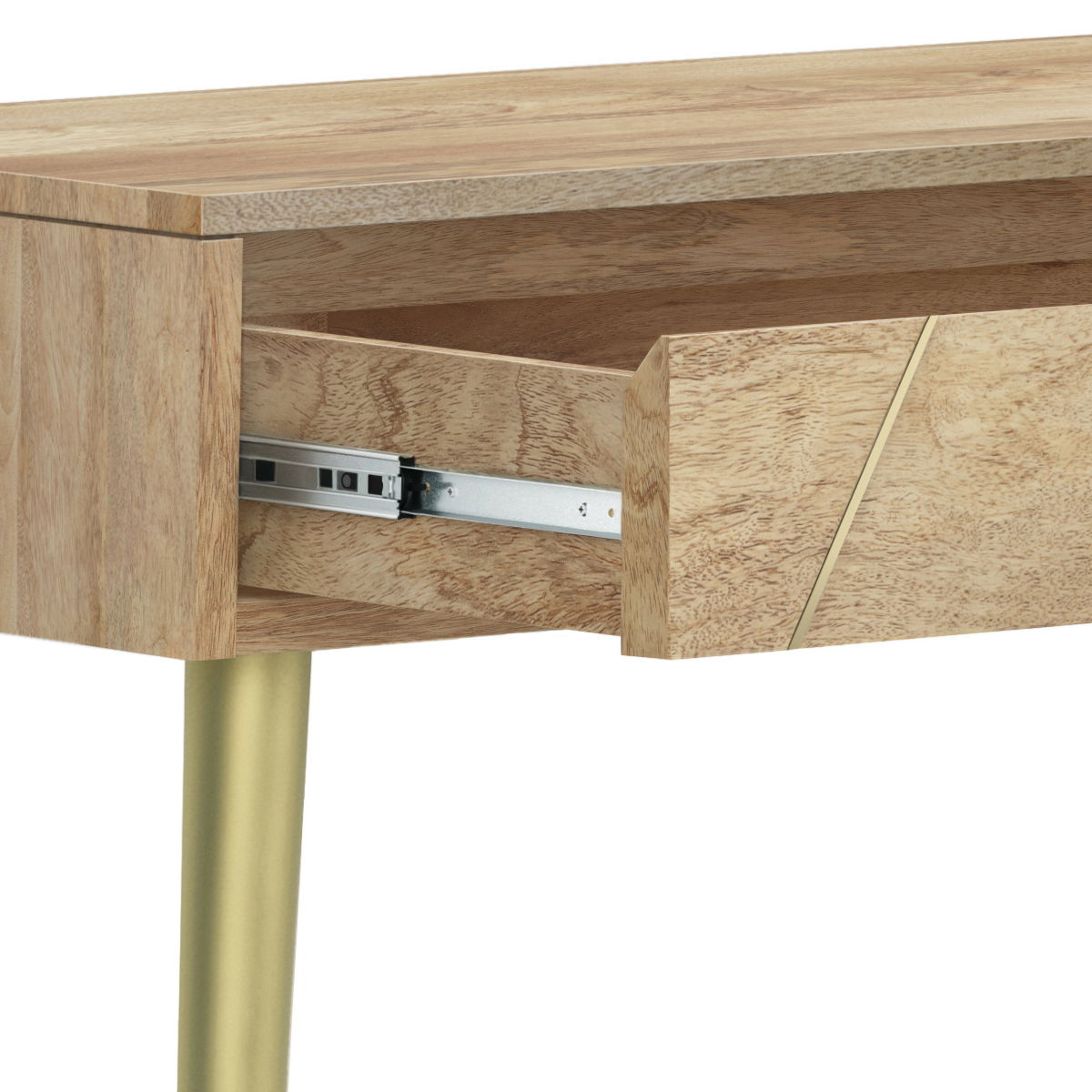 Jager - Console Table - Natural by Simpli-Home | Bel Furniture