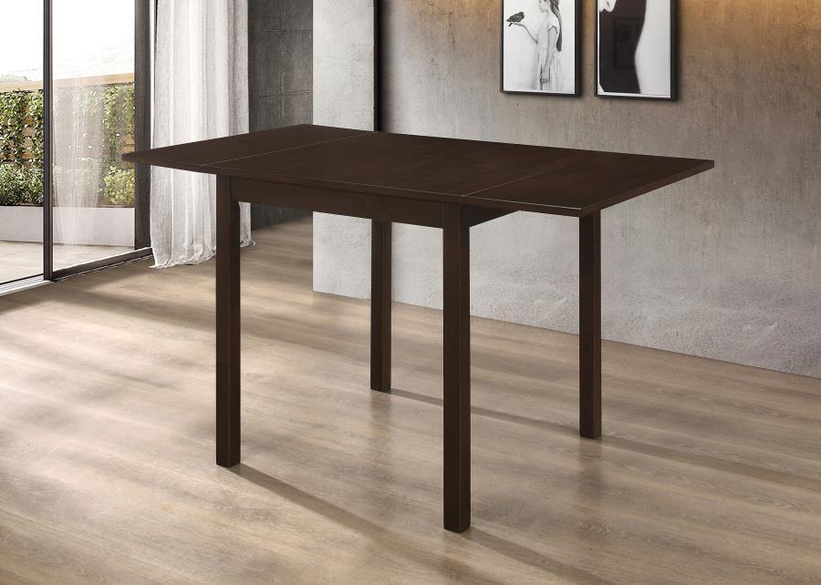 Kelso - Rectangular Extension Dining Table - Cappuccino by CoasterEveryday | Bel Furniture