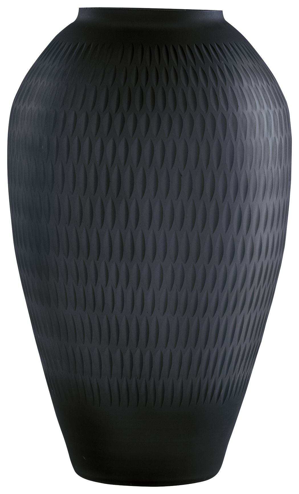 Etney - Vase Dark Gray 9''W x 9''D x 13''H by Signature Design by Ashley® | Bel Furniture