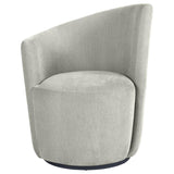 Nueva - Upholstered Swivel Chair Curved Backrest by Coaster Fine Furniture | Bel Furniture