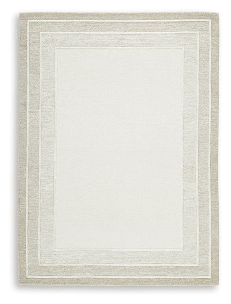 TeeLGan - Rug Beige 5' x 7' by Signature Design by Ashley® | Bel Furniture