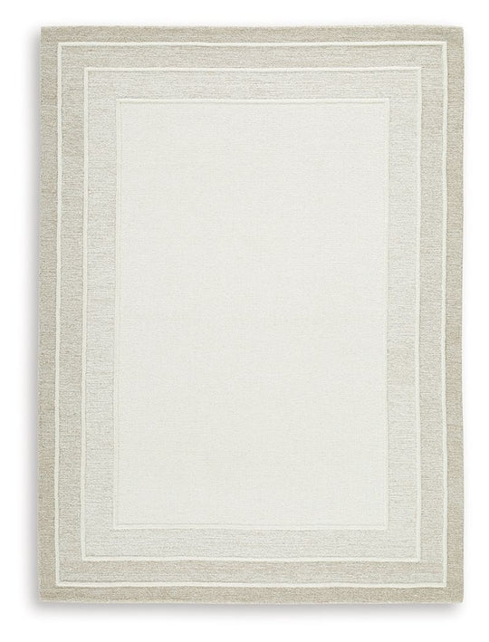 TeeLGan - Rug Beige 5' x 7' by Signature Design by Ashley® | Bel Furniture