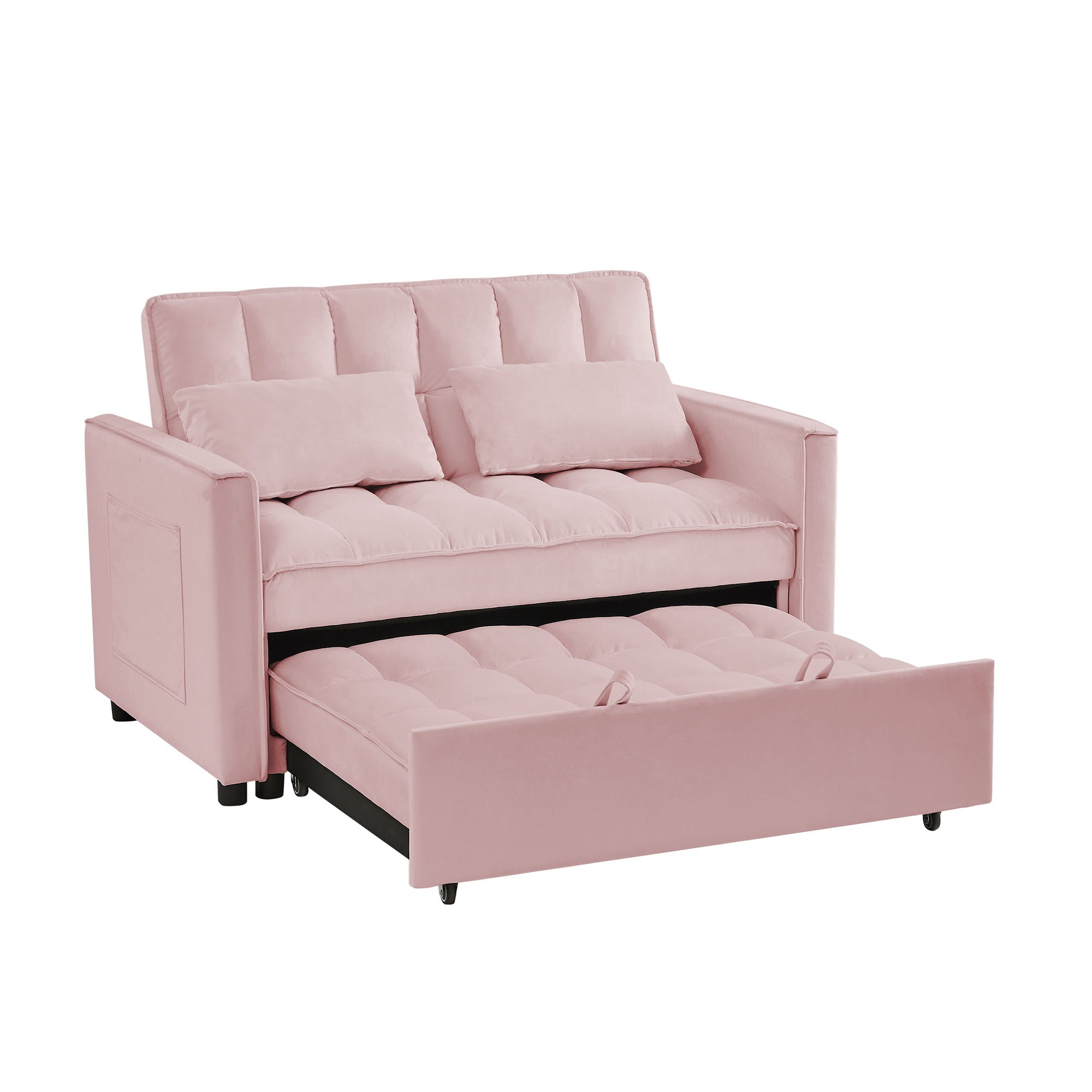 Velvet Loveseat Sofa Bed