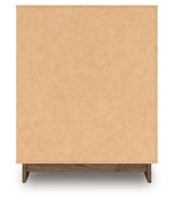 Chirason - Brown - Five Drawer Wide Chest by Signature Design by Ashley® | Bel Furniture