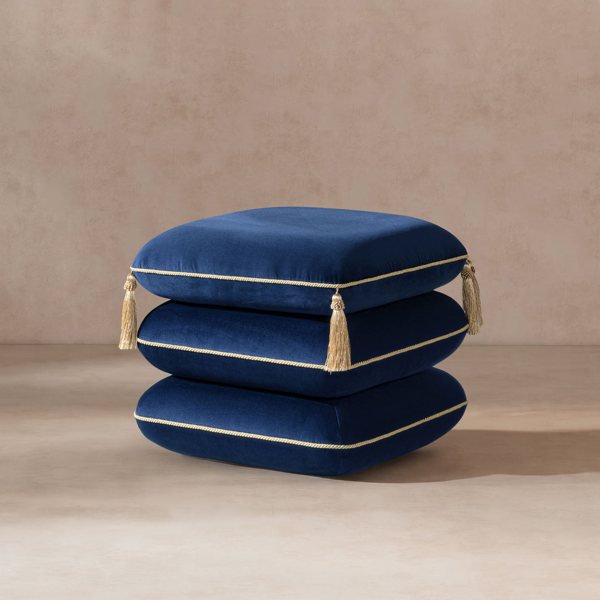 Monarch - Squared Upholstered Ottoman