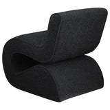 Ronea - Boucle Upholstered Armless Curved Chair by Coaster Fine Furniture | Bel Furniture