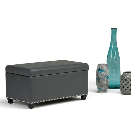 Amelia - Transitional Storage Ottoman Bench - view 18