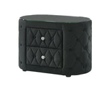 Voltare - Nightstand Black by Crown Mark | Bel Furniture