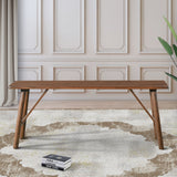 Molly - Bench - Walnut Brown by Ashcroft Furniture | Bel Furniture