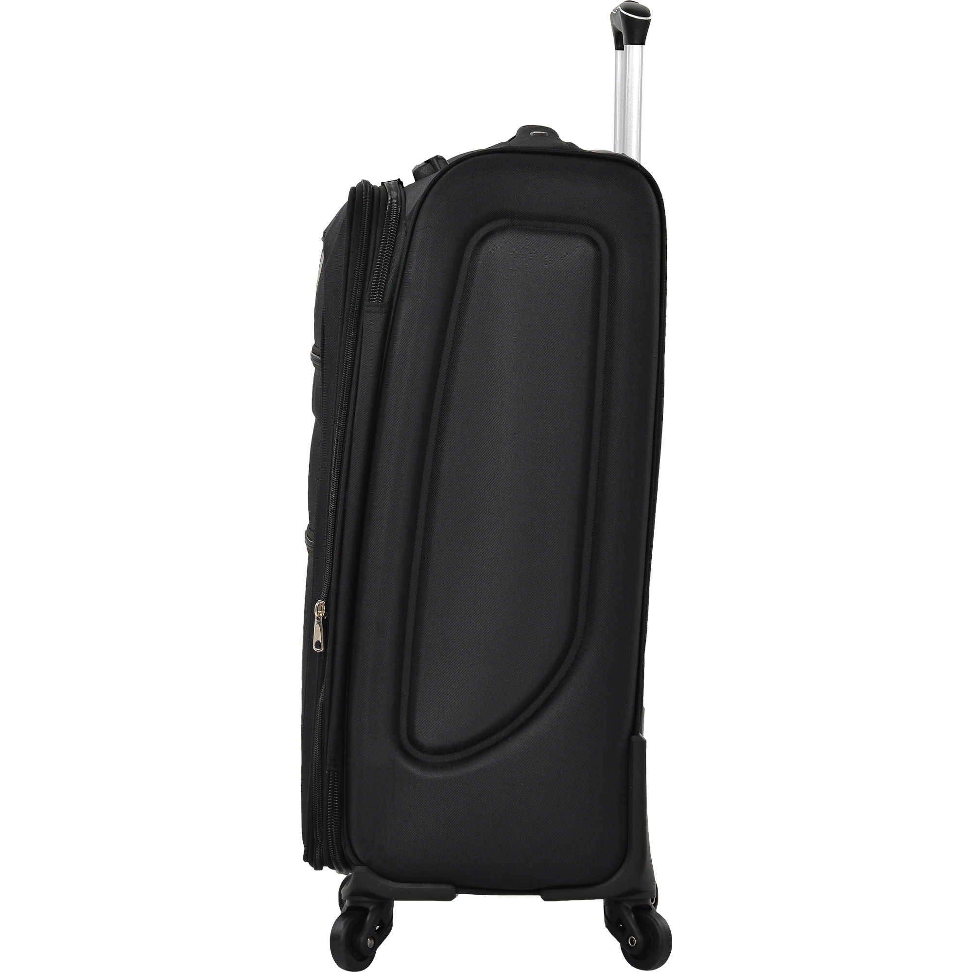 Softside Luggage Expandable 3 Piece Set Suitcase Upright Spinner Softshell Lightweight Luggage Travel Set