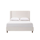 Harper - Tall Headboard Upholstered Bed / High Headboard / Elegant Simplicity / No Box Spring Needed