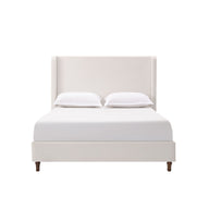 Harper - Tall Headboard Upholstered Bed / High Headboard / Elegant Simplicity / No Box Spring Needed