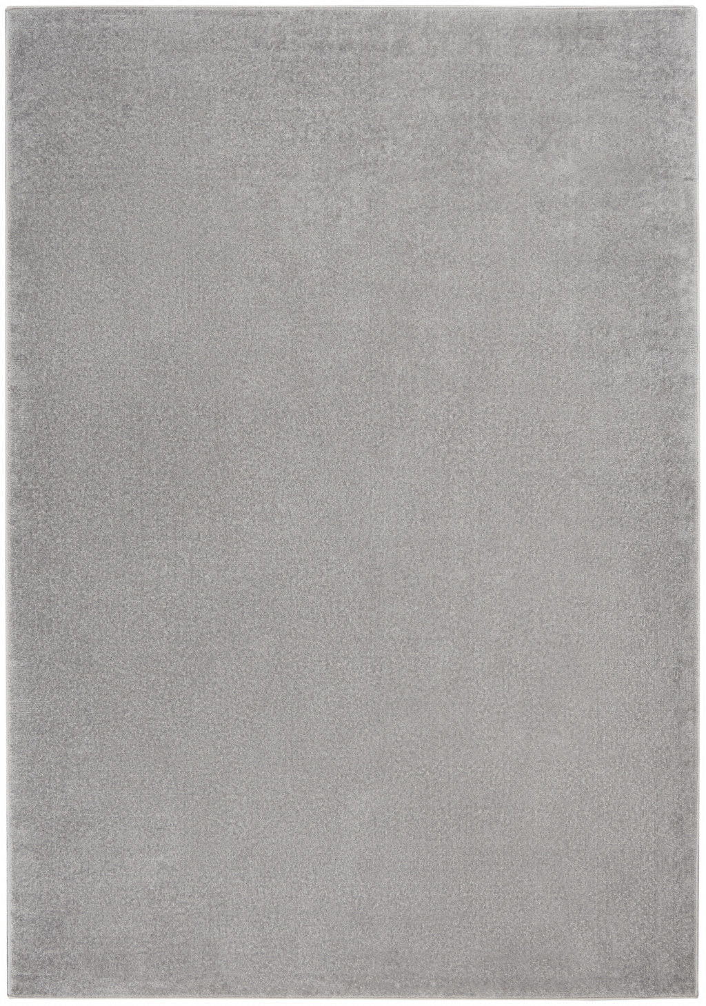 5' X 7' Non Skid Indoor / Outdoor Area Rug - Silver Gray