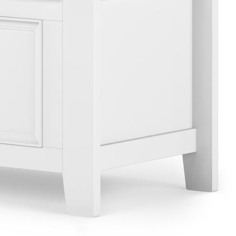 Amherst - Small Transitional Entryway Storage Bench - view 23