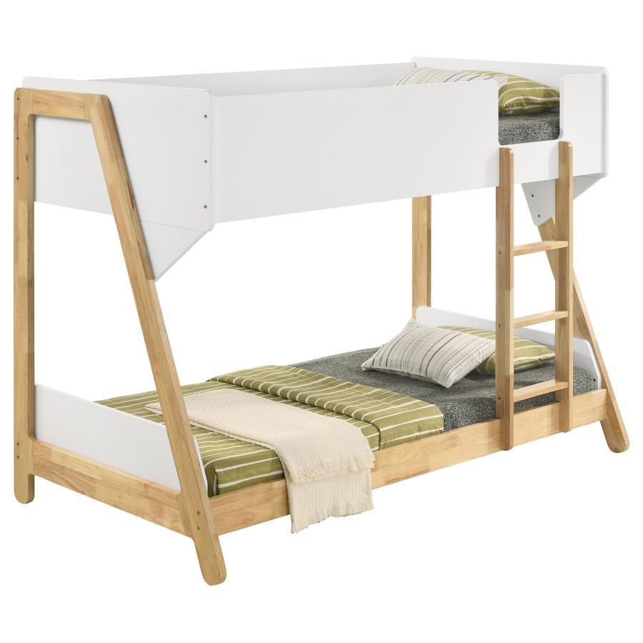 Frankie - Bunk Bed With 7" Mattresses by Coaster Fine Furniture | Bel Furniture