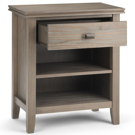Artisan - Handcrafted Bedside Table by Simpli-Home | Bel Furniture