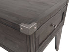Todoe - Dark Gray - Rectangular End Table by Signature Design by Ashley® | Bel Furniture