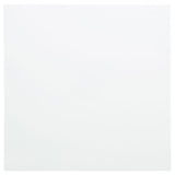 Skyview - Square Pine Wood Side End Table With Shelf - White