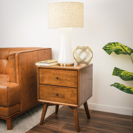 Cascade - Lamp Base Table Lamp - Beige / Gold / White - view 6