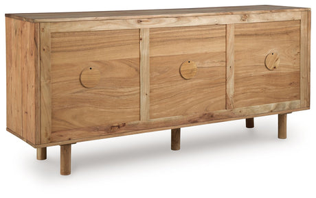 Adway - Accent Cabinet - Natural Brown - view 7
