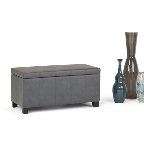 Dover - Upholstered Storage Ottoman Bench - view 39