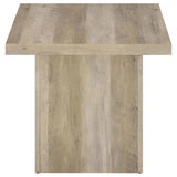 Devar - Square Coffee End Table Set - Distressed Pine