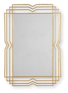 Claybrook - Accent Mirror - Gold Finish