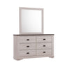 Coralee - Dresser, Mirror Gray by Crown Mark | Bel Furniture