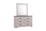 Coralee - Dresser, Mirror Gray by Crown Mark | Bel Furniture