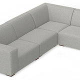 Rex - U-Shaped Sectional Sofa - Gray
