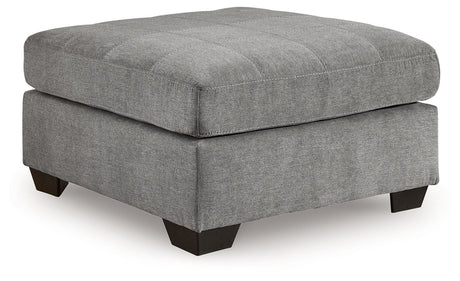 Marleton - Oversized Accent Ottoman Dark Gray by Signature Design by Ashley® | Bel Furniture