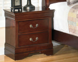 Alisdair - Reddish Brown - Two Drawer Night Stand by Signature Design by Ashley® | Bel Furniture
