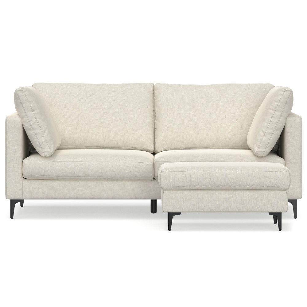Ava - Mid Century Sofa With Ottoman Set by Simpli-Home | Bel Furniture