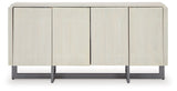 Ornawel - Distressed White - Accent Cabinet by Signature Design by Ashley® | Bel Furniture