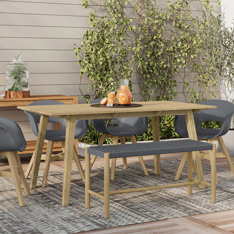 Dahlia - Outdoor Indoor Contemporary Bench - view 8