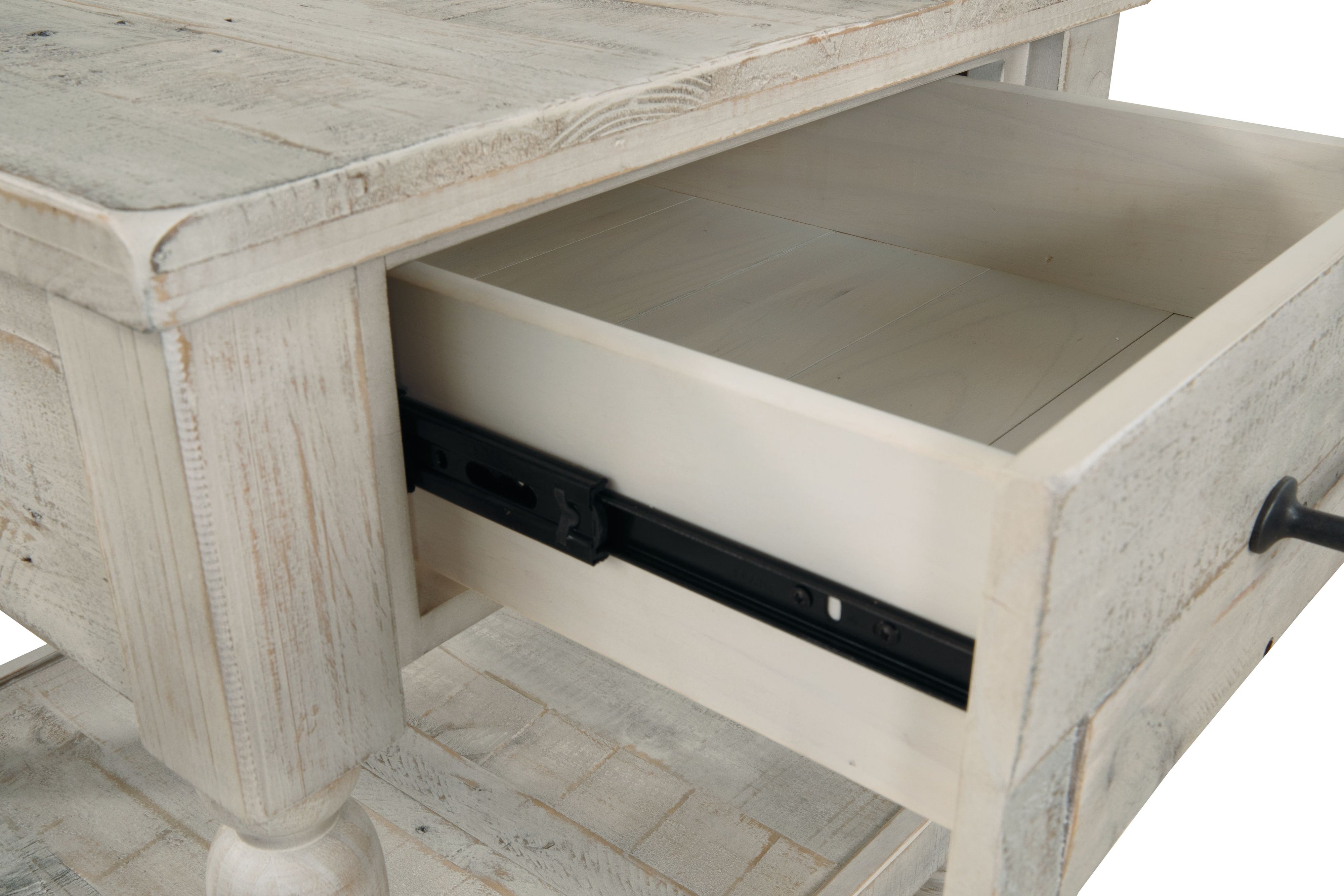 Shawnalore - Whitewash - Rectangular End Table