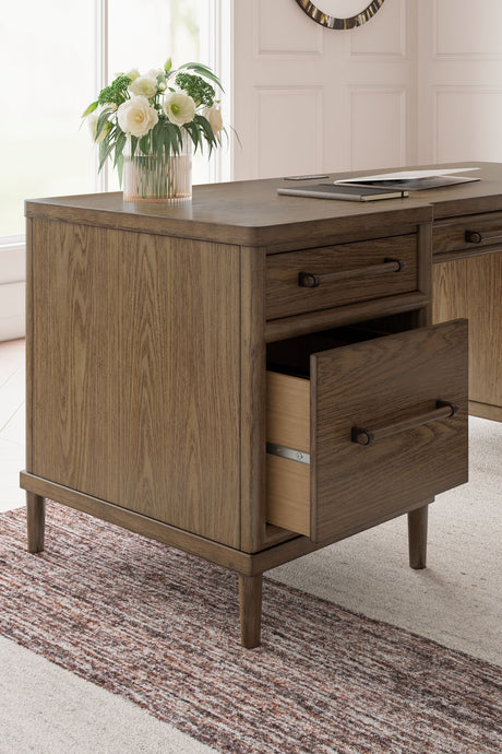 Roanhowe - Home Office Desk - Brown - view 8