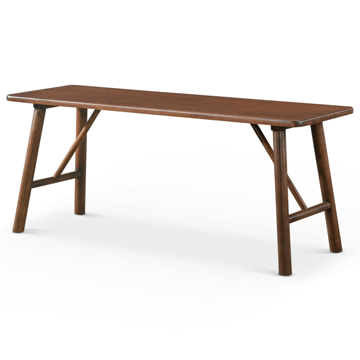 Molly - Bench - Walnut Brown by Ashcroft Furniture | Bel Furniture