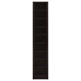 Eliam - 8-Shelf Bookcase - Cappuccino by CoasterEveryday | Bel Furniture