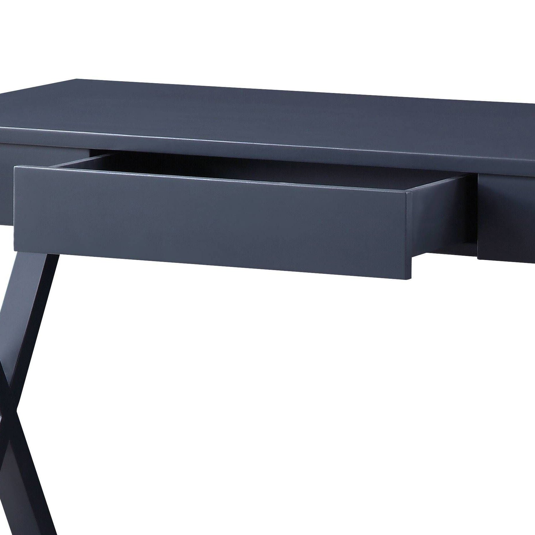 Nalo - Console Table - Charcoal