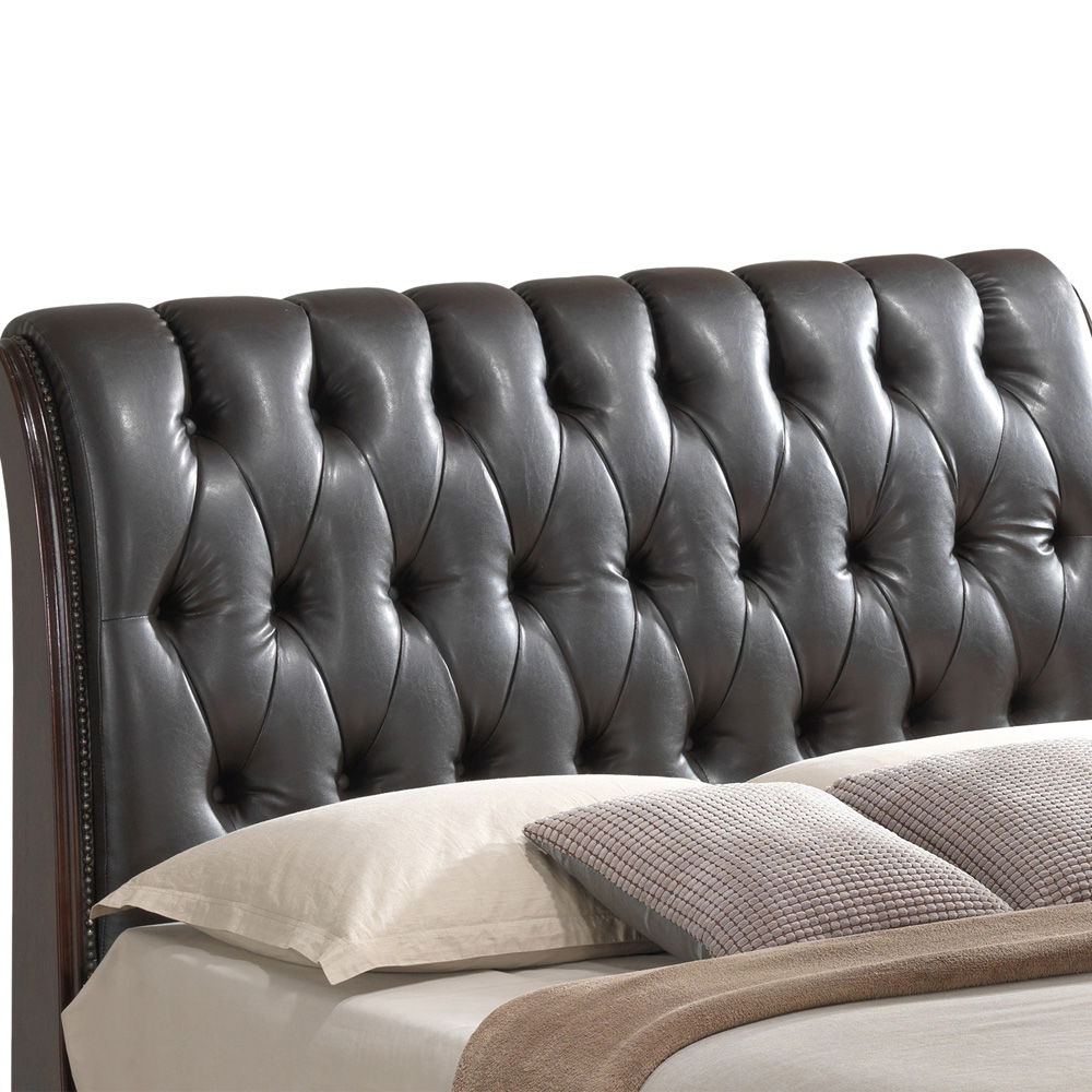 LaVita - Storage Bed With Upholstered Headboard