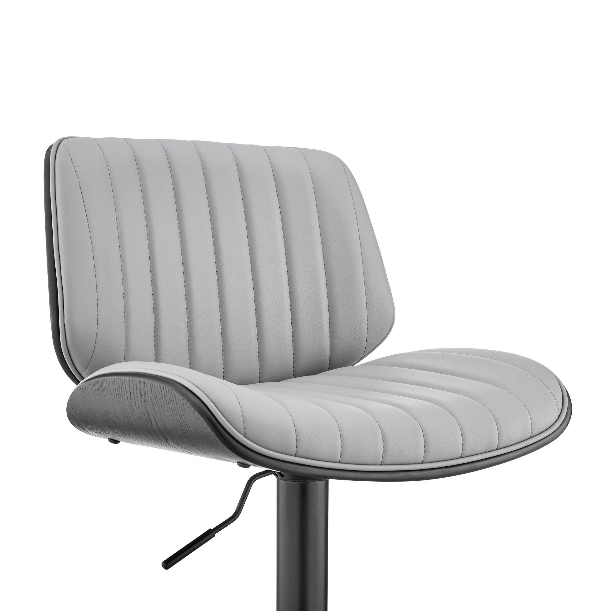 Swivel Adjustable Height Bar Chair - Gray