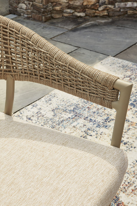Orchard Beach - Arm Chair With Cushion (Set of 4) - Beige - view 6