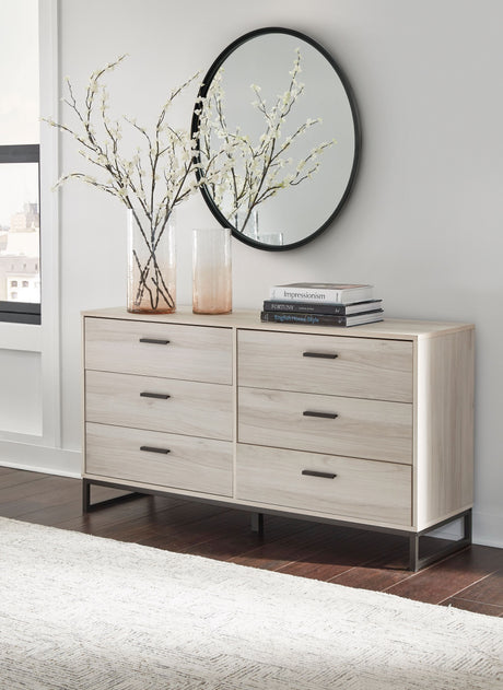 Socalle - Six Drawer Dresser by Signature Design by Ashley® | Bel Furniture